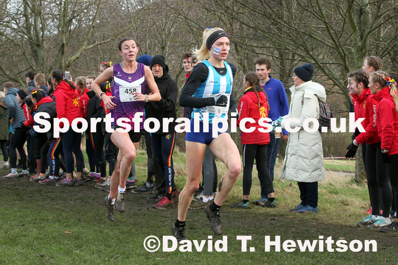 Womens long race  2020 BUCS Cross Country Champs., Edinburgh.  Photo: David T. Hewitson/Sports for All Pics